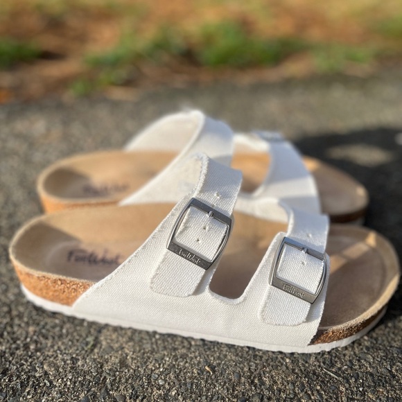 Farwest Tofino Cork 2 Strap Canvas Sandal Sz 8 - Picture 6 of 6